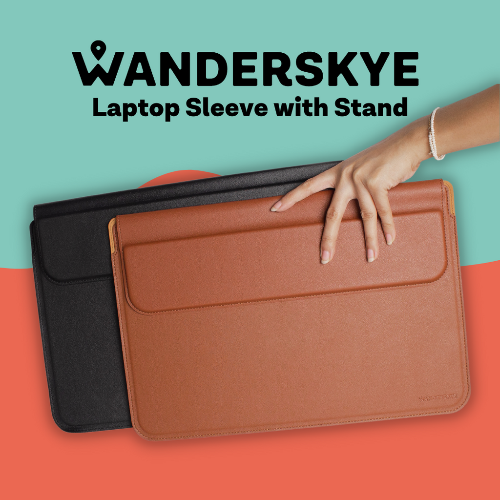 NEW ARRIVAL: THE LAPTOP SLEEVE AND STAND DESIGNED TO SECURE YOUR LAPTOP