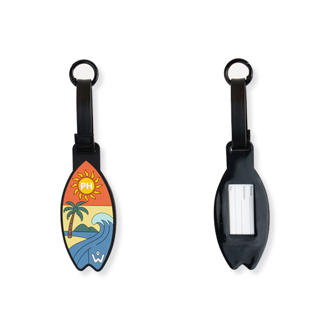 Travel Bundle: Essential Zip Pouch + Islands Bag Tag (Summer Pouch Organizer)