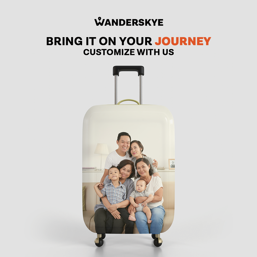 Make your own luggage cover shop