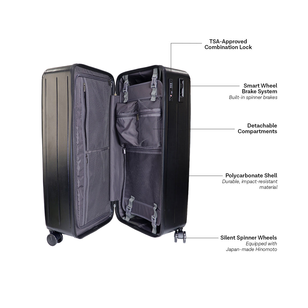 The Check In Explora Smart Trunk Luggage 32 Inch