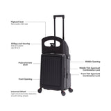 The Carry On Explora Spin Luggage 18 Inch
