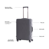 The Check In Large Explora Zip Plus Luggage 28 Inch