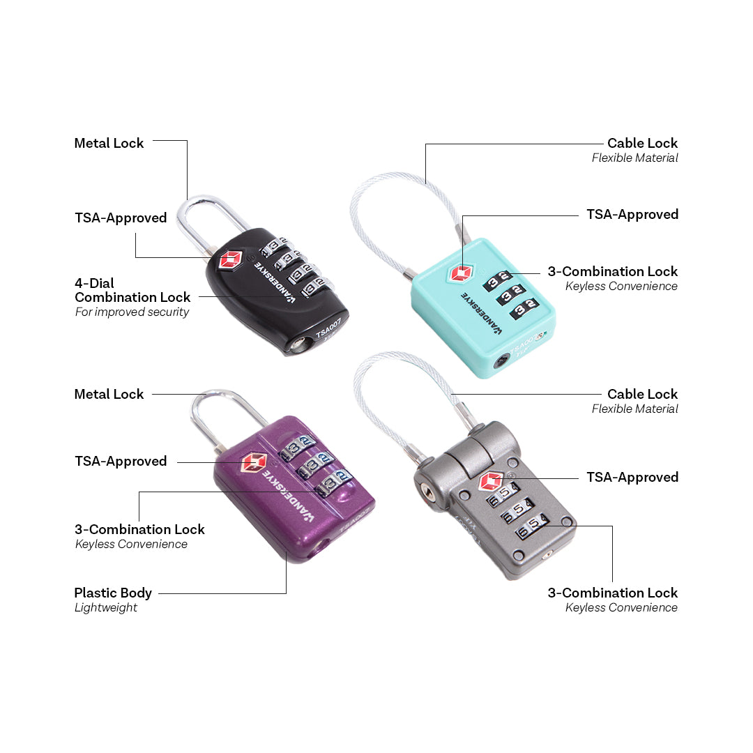 TSA Combination Locks