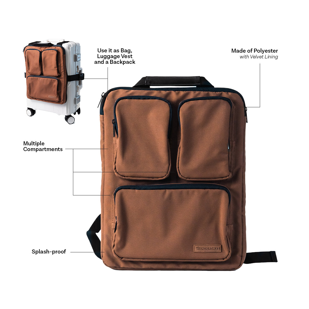 Travelmate Luggage Vestpack – Carry-On Travel Organizer