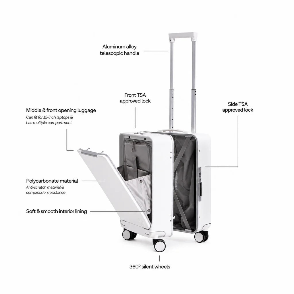 The Carry on Explora Glide Luggage 20 Inch
