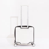 Luggage Cover | Matte Clear Front Open