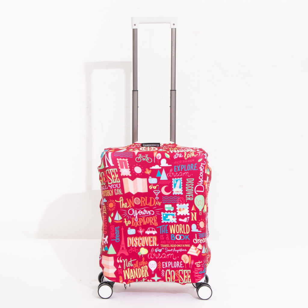 Luggage Cover I Quote Guru