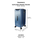 The Check In Explora Smart Trunk Luggage 32 Inch