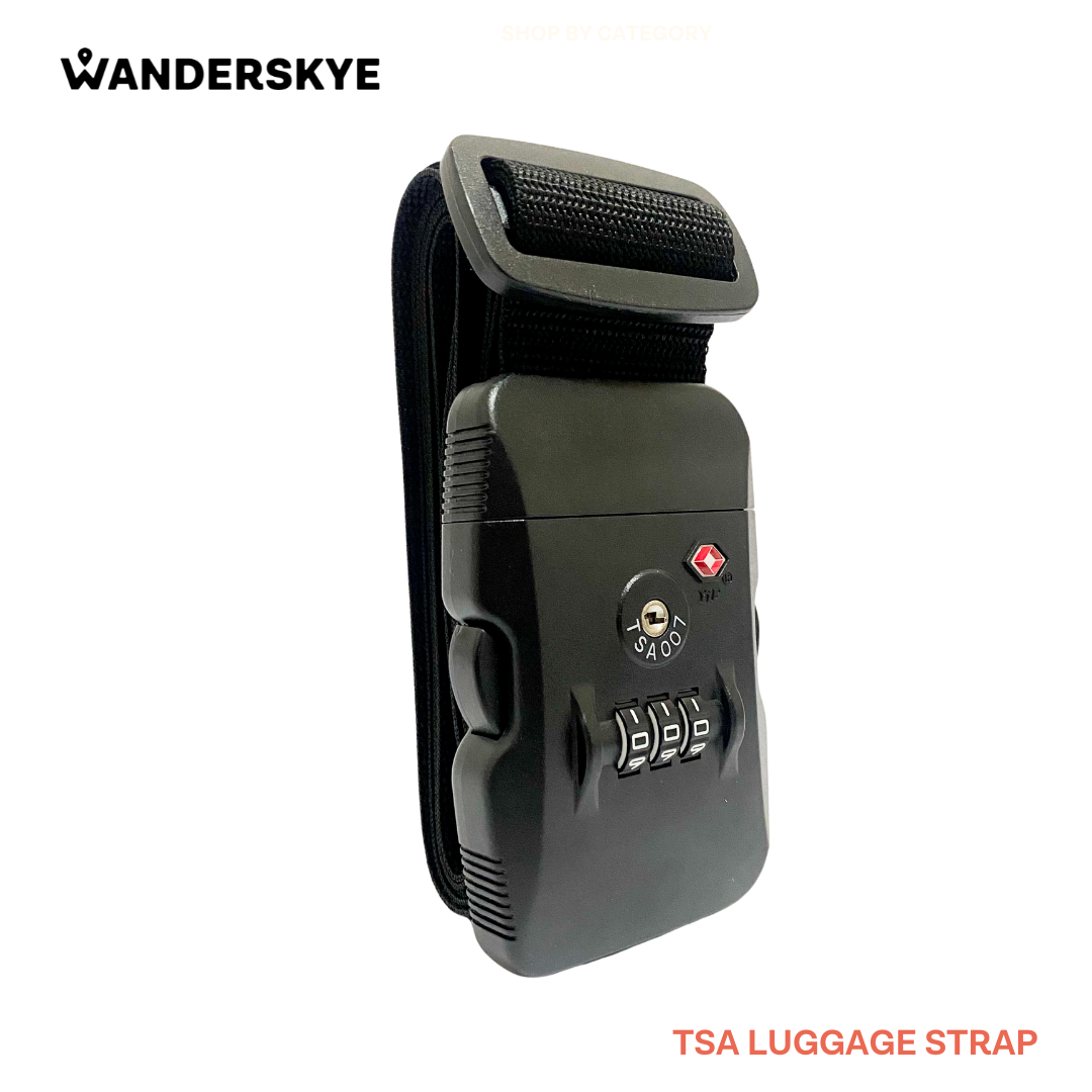 Tsa luggage strap hotsell