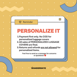 Luggage Cover | Just Go